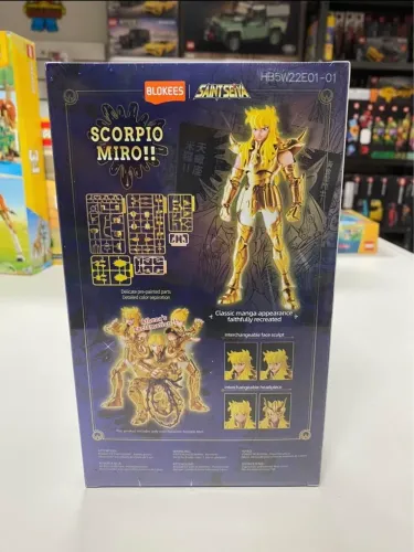 Saint Seiya Champion Class 03 Scorpio Miro Blokees