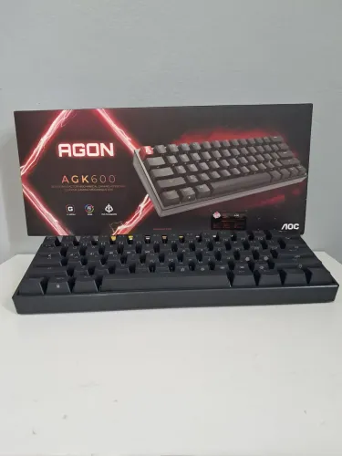 Teclado mecânico AOC switch MX red 60% (NOVO)