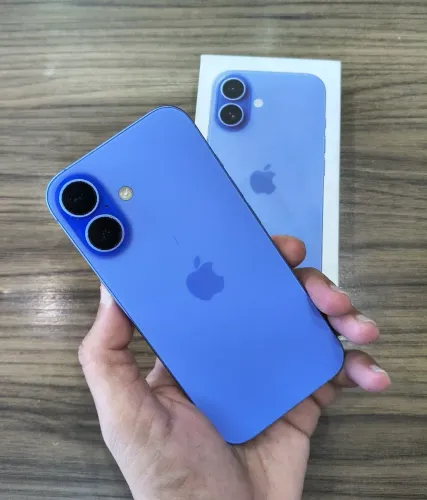 IPHONE 16 AZUL DE 128GB SUPER CONSERVADO 