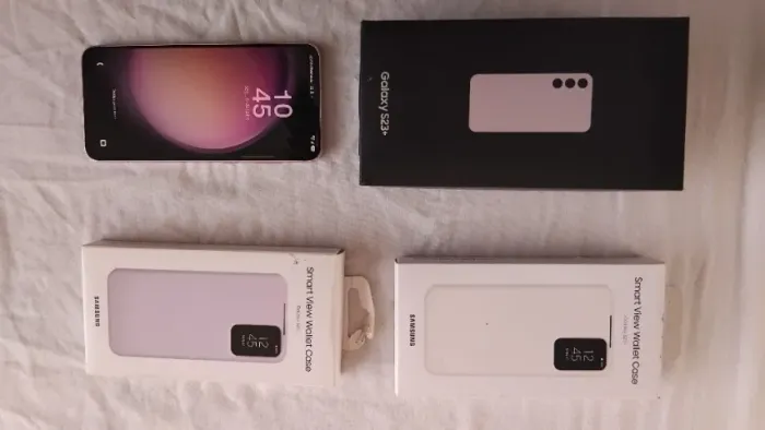 Samsung Galaxy S23+ Plus, 256GB, 8GB de memoria, Violeta