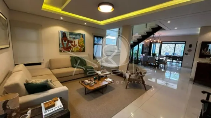 Casa em Condomínio de Luxo em Campinas-SP, 4 quartos, 2 suítes, 3 salas, 5 banheiros, 4 va