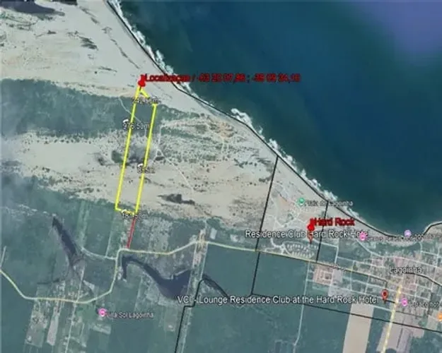 VERAS VENDE TERRENO 756M2 NA BEIRA DA PRAIA DE LAGOINHA