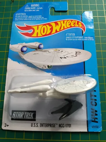 Hot Wheels Star Trek U.S.S. Enterprise NCC -1701 e U.S.S. VENGEANCE