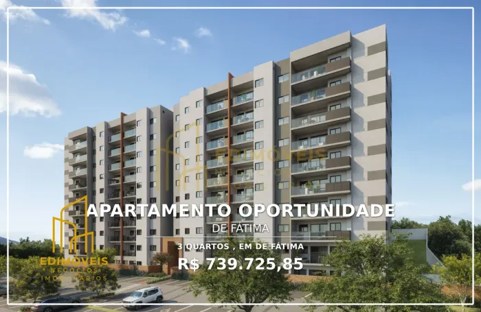 Seu Novo Lar em De Fátima: Apartamento com Acabamentos de Alto Padrão!