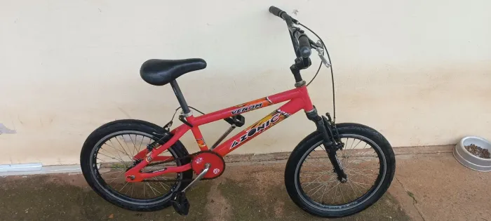 BMX quadro de alumínio e suspensão