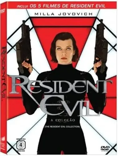 DVD Resident Evil BOX 5 FILMES