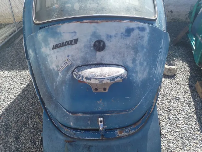 Tampa traseira original do Fusca 75