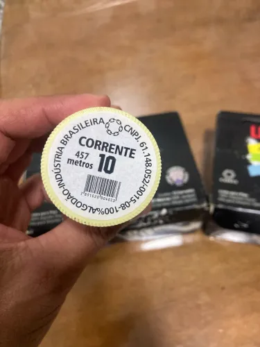 Carretel de linha corrente 500 jardas 