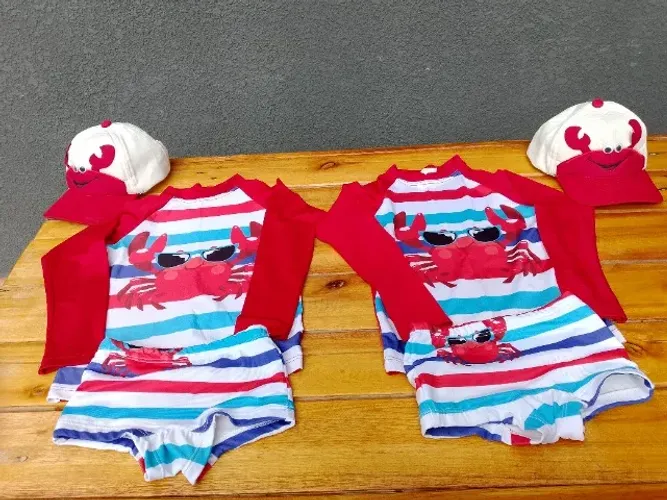 Kit Conjunto de Praia Infantil Menino