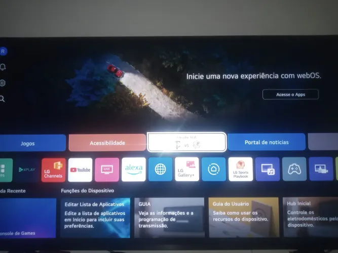 Vendo TV LG ua85 ou troco em moniotr