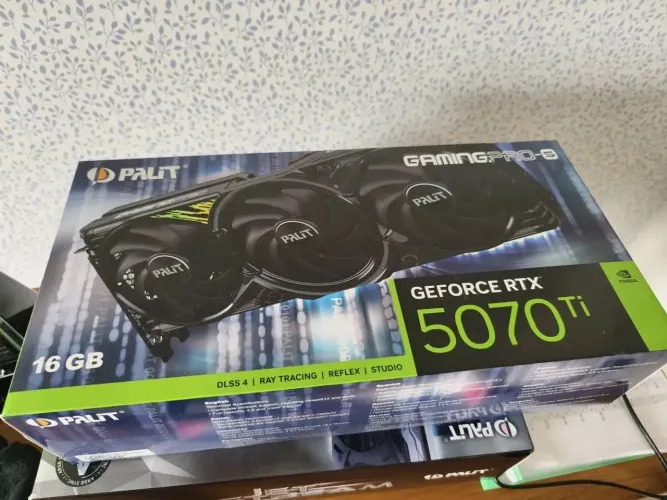 RTX 5070 Ti 16GB PALIT GAMINGPRO-S - NOVA