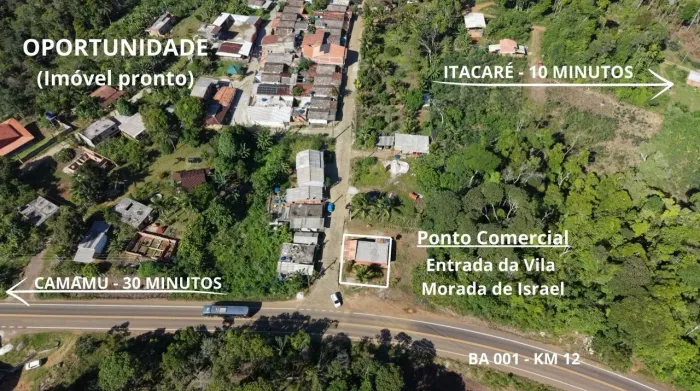 Ponto comercial à venda na beira da estrada