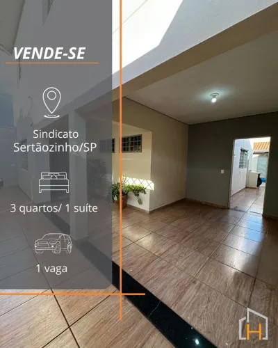 Vende-se Sobrado no Sindicato em Sertãozinho/SP