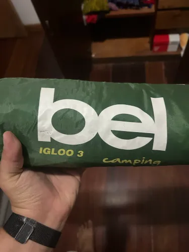 Barraca Bel de camping para três pessoas
