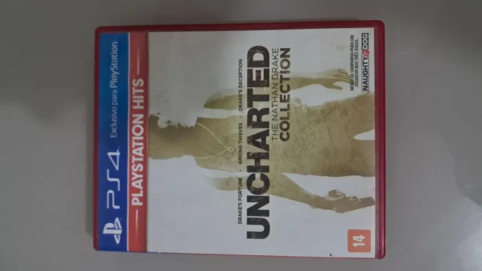 jogo físico ps4 Uncharted Collection