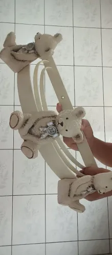 Jogo de quarto de bebê.