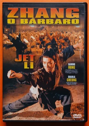 Dvd Zhang O Bárbaro - Jet Li (China Vídeo)