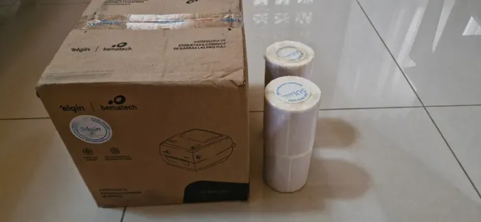 Impressora de etiquetas e código de barras L42 Pro Full