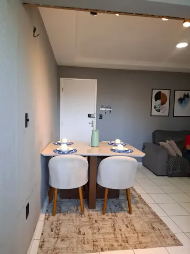 Alugo lindo apartamento projetado - decorado - mobiliado - na Av Bahia - Chácara Brasil - 