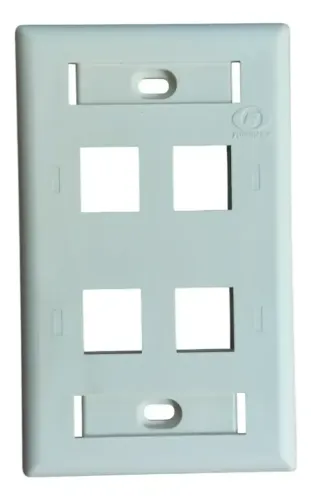 ESPELHO PLANO 4P - GLOSSY- BRANCO (4X2)
