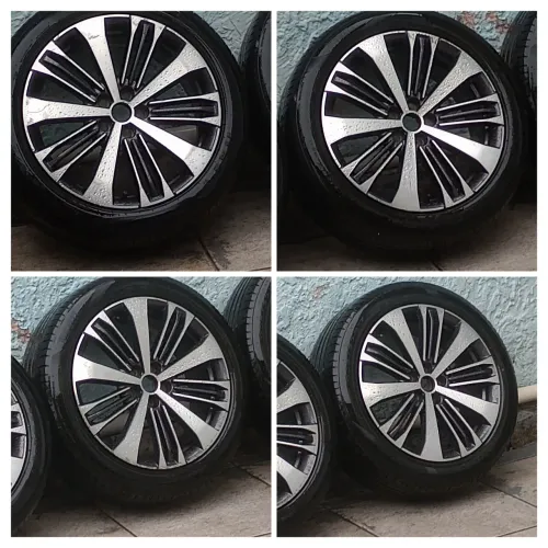 Roda 17 aro 17 furação 5x100 3 pneus 225 50 17