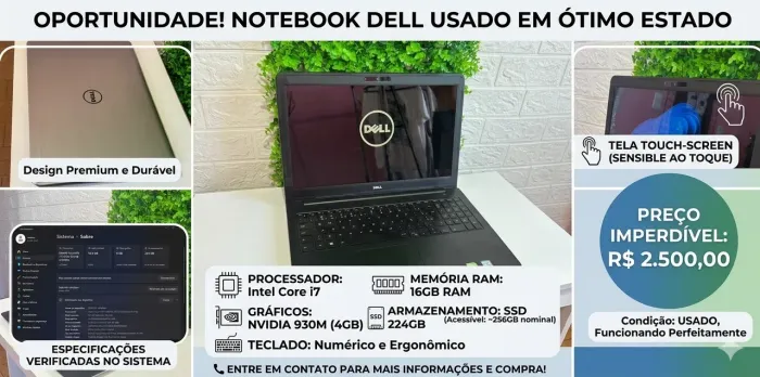 Notebook Deel I7