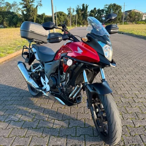 CB 500x 2015 com baú