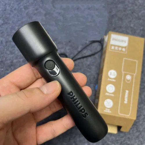 Mini Lanterna Philips Recarregável 260min Portátil Camping l Luz Branco