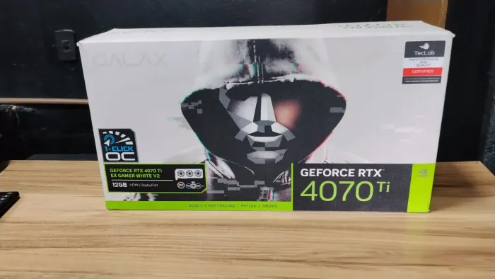RTx 4070 Ti Galax Tripple Fan Garantia e Nota