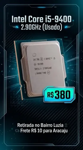 Processador Intel Core i5-9400 2.90GHz Usado