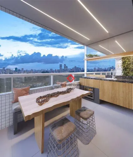 Elev Jardins de Fátima - Apartamento Duplex com 3 Suítes à Venda, 127 m² por R$ 1.918.800 