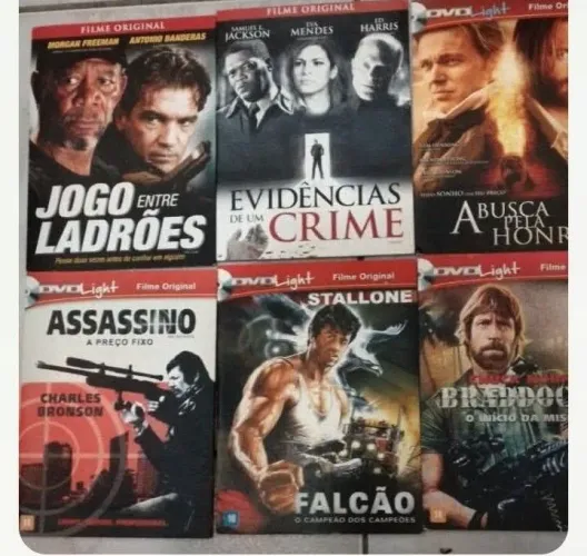 Dvds filmes clássicos. 