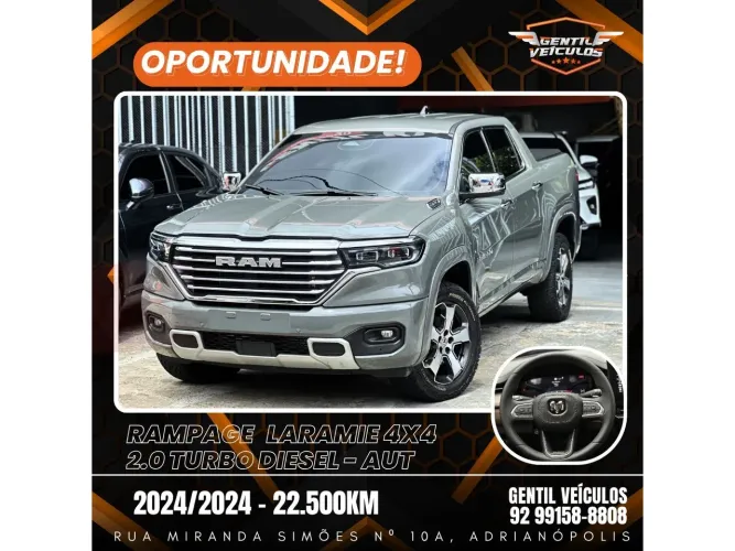 Ram Rampage Laramie 2.0 TB CD 4X4 Die. Aut. 2024