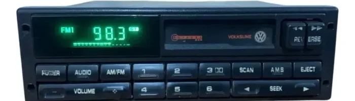 Rádio Toca fitas Volksline 