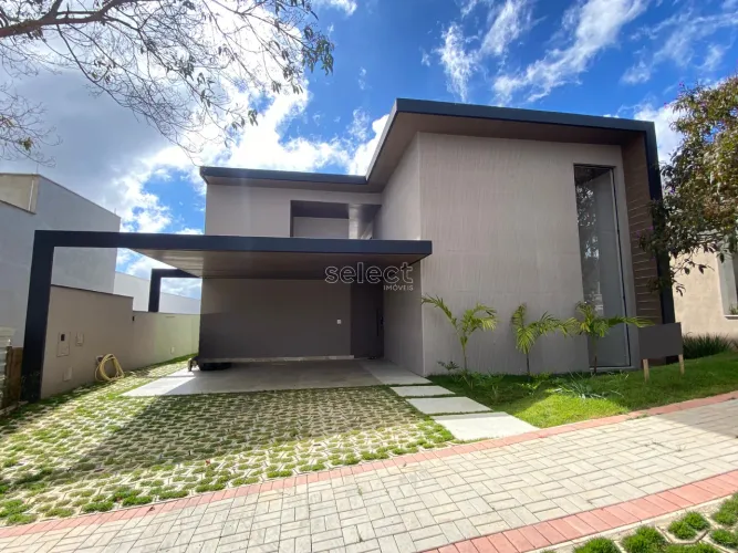Excelente casa linear com 4 suítes a venda no Condomínio Alvim