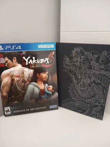 Yakuza 6 The Song Of Life PS4 edição especial 