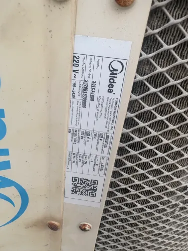 Ar condicionado mídia 18 btus