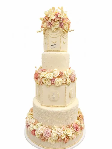 Bolo biscuit casamento ou 15 anos