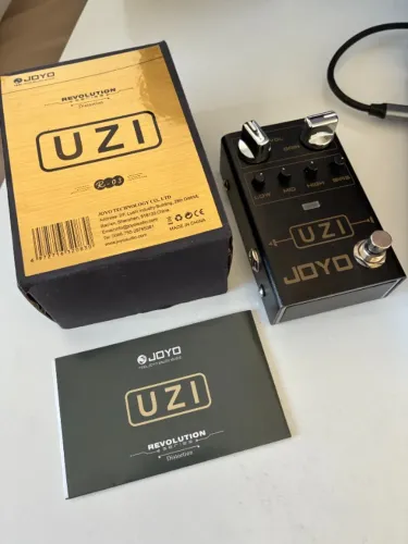 Pedal Joyo Uzi distorção high gain