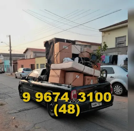 Frete na Trindade, Pantanal, Itacorubi, Córrego Grande, Santa Mônica, Marcelo (48) 9.9674.