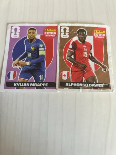 (PROMOÇÃO 2x1) 2 Figurinhas Legends (Lendárias) da Copa do Mundo FIFA 2026 Ultrararas 