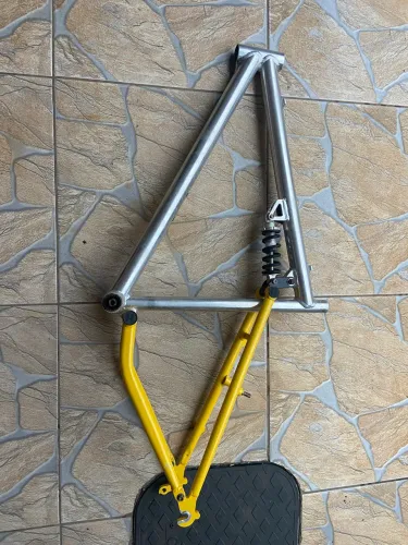 Quadro Bicicleta Caloi FS2 full Suspension antiga Aro 26 