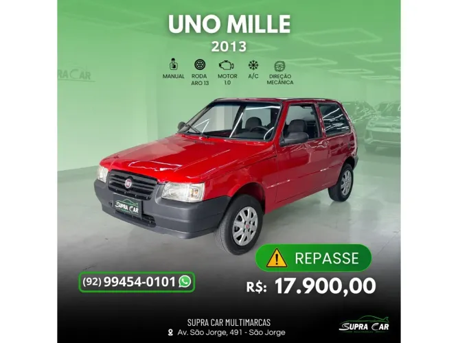 Fiat Uno Mille 1.0 Fire/ F.flex/ Economy 2P 2013