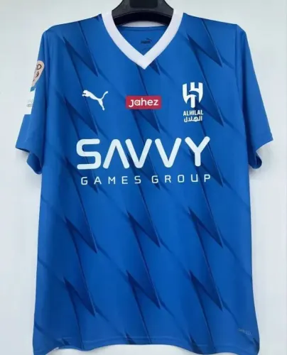 Camisa de futebol hal Hilal Neymar 10 oficial ( com patrocinios)