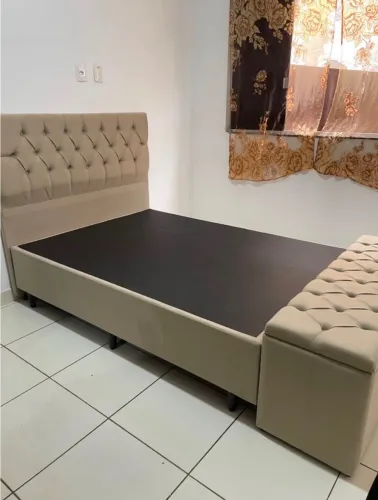 Cama casal novo