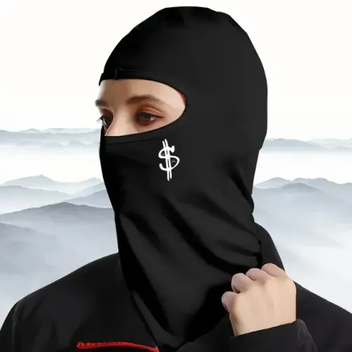 BALACLAVA CIFRÃO PRETA ? R$65