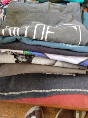 Camisas masculinas usadas em Bom estado