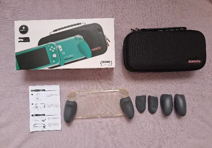 Gripcase e MaxCarry Skull & Co para Nintendo Switch Lite