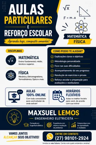 Aulas de Reforço Escolar