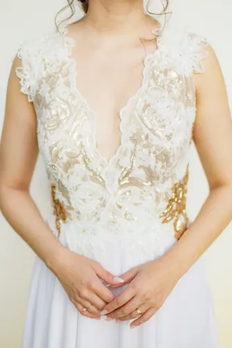 VESTIDO DE NOIVA ARTHA ATELIER - TAM 38